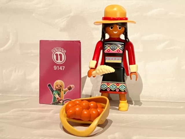 NEU Playmobil 9147 Figures Girls Serie 11 INCA Peruvian Native American Western