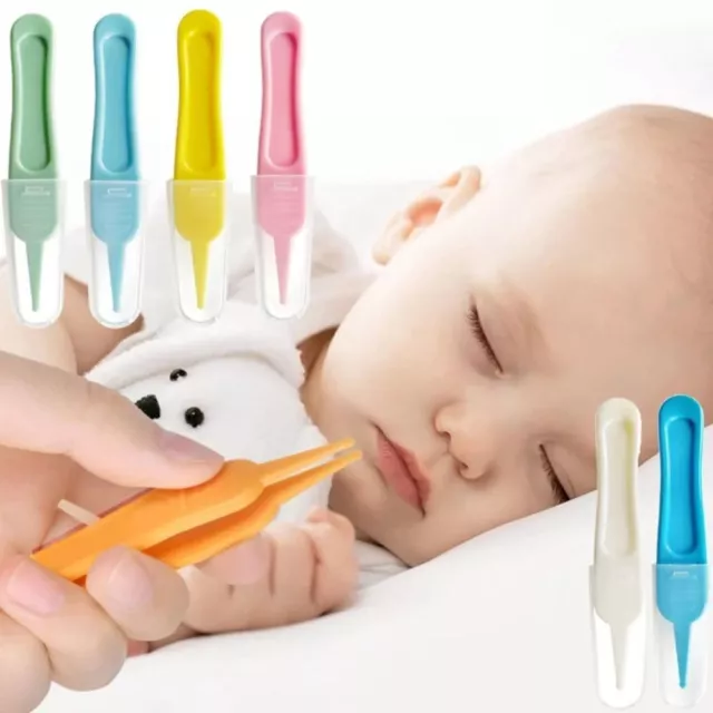 Kids Nasal Cavity Tweezers Baby Dig Booger Clip Nose Cleaner  Infant