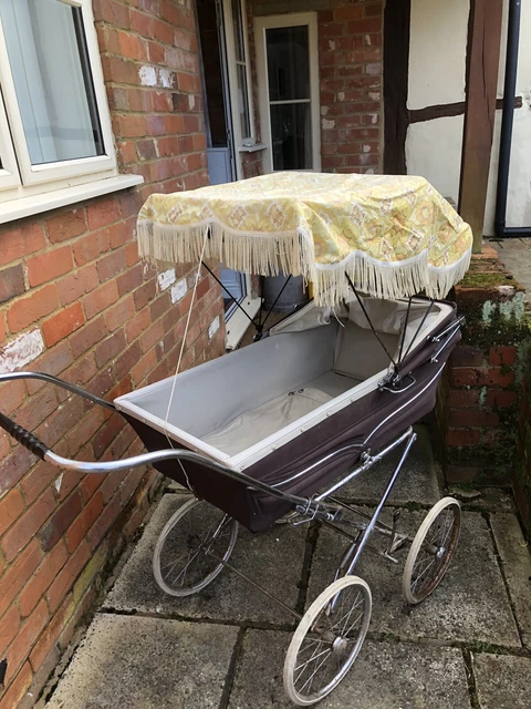 MARMET VINTAGE PRAM 1973 coach built splits into 2 pieces wheels detach 100.00 PicClick UK