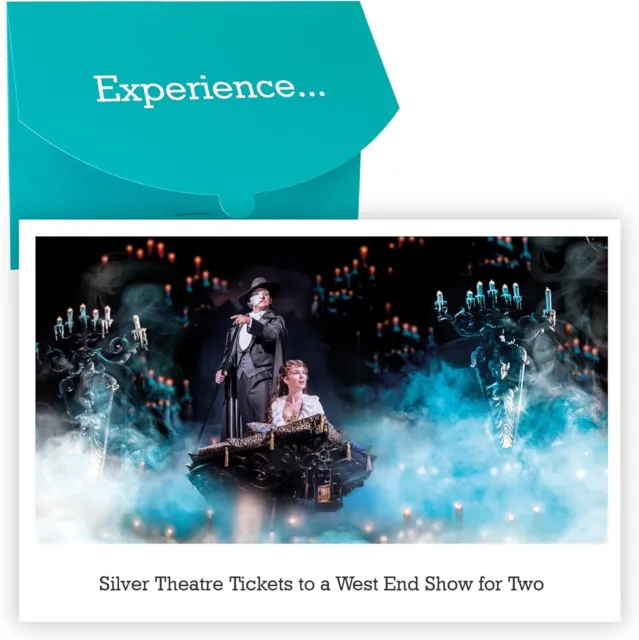 Buyagift Silver Theatre Tickets - 14 Top West End Shows for Theatre Lovers