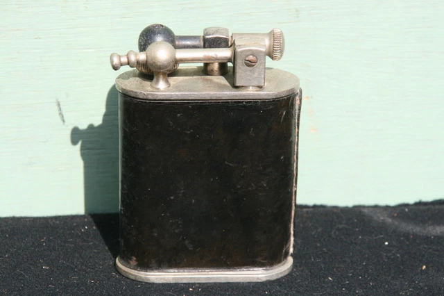 ANCIEN BRIQUET À ESSENCE EN NACRE Plaque MINISTÈRE DES FINANCES Luxe Femme EUR 50,00 - FR