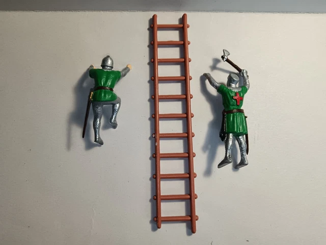 Figurine STARLUX Moyen âge – Homme D'armes Avec Fléau – Boîte D'origine
