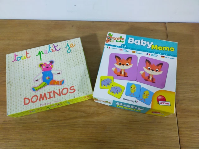 Ancien Jeu De Dominos Os Ébène 27 Pièces Ancien Jeu Vintage