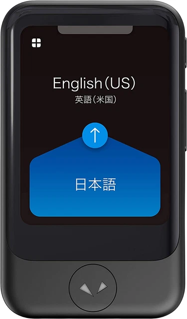 Pocketalk Model S Real Time Two-Way 82 Language Voice Translator with 2 Year Bui