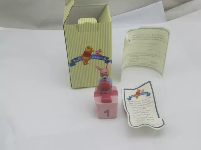 NEW - Disney Pooh & Friends Birthday Roo "One Is For Your Loving Heart Figurine"