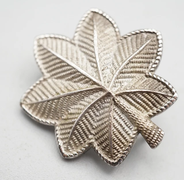 VIETNAM WAR STERLING Army Lieutenant Colonel Rank Shoulder Insignia Pin ...