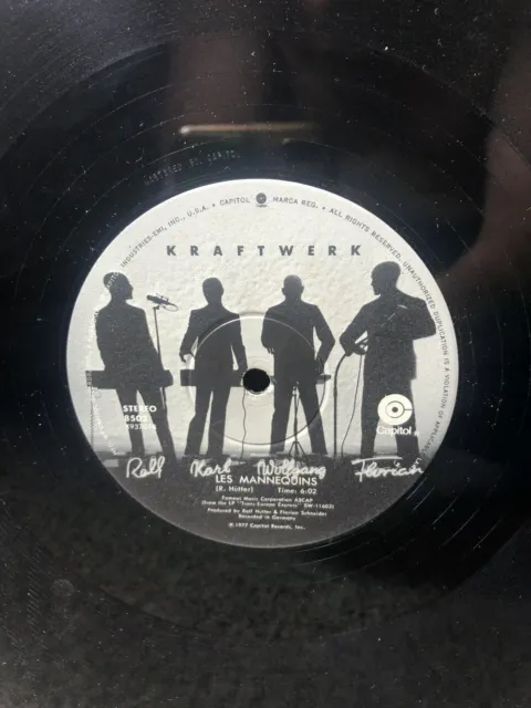 Kraftwerk - Showroom Dummies/Les Mannequins - Used Promo 12" Single US 1977 3