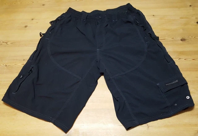 Endura Herren Hummvee Baggy Fahrrad MTB Shorts XXL schwarz.