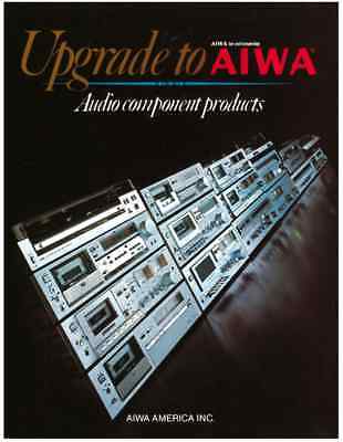AIWA-cassette-Brochure Catalogue Catalog Katalog Japanese Italiano 日本語 