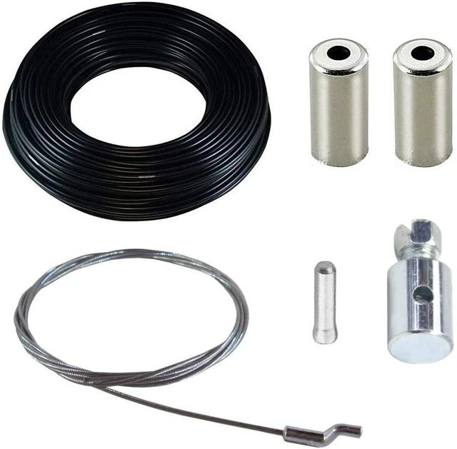 Câble D'embrayage Universel 2mm - Kit Complet Pour Moto, Cross Et Mobylette - Facile à Couper Et Installer