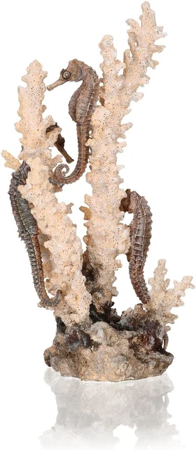 biOrb Seahorses On Coral Sculpture Medium Natural