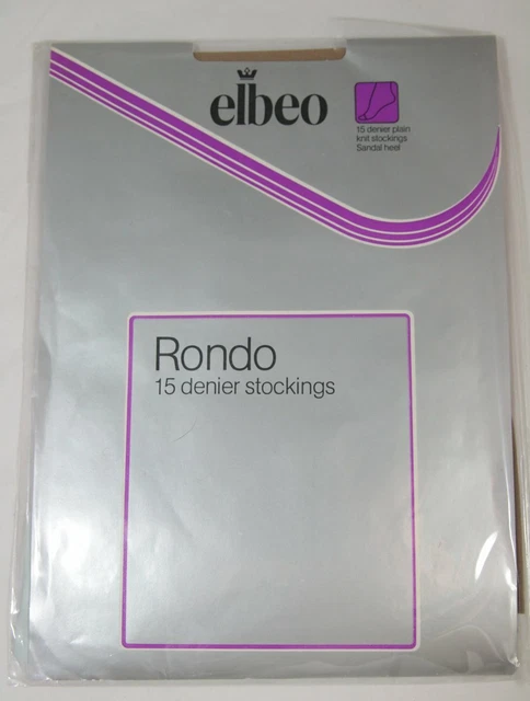Calze Elbeo Rondo Spezie Medium 15 denari in maglia semplice