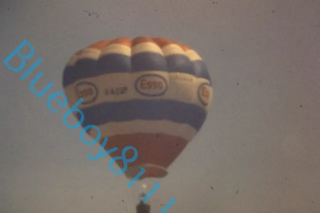 Esso Advertising Balloon In Flight Yorkshire Show 1970's original 35 mm Slide
