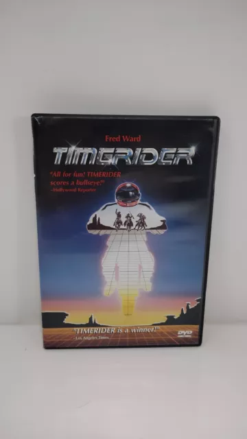 TimeRider ~ DVD (1982) Fred Ward. Classic Cult Film Tested Working w/Insert