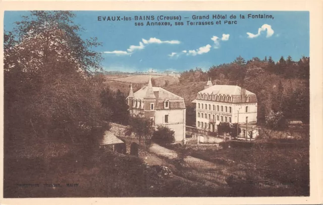 23-Evaux Les Bains-Grand Hotel De La Fontaine-N T6019-H/0291