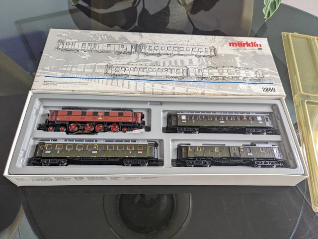 Märklin H0 - 2860 - Treinset - EP 5 met 3 rijtuigen - DRG - Catawiki