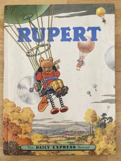 Rupert Bear Annual 1957 Not inscribed Not clipped Painting Not Done Very Fine.