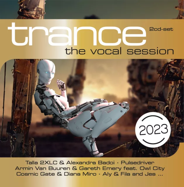 CD Trance The Vocal Session 2023 di Vari Artisti 2CDs