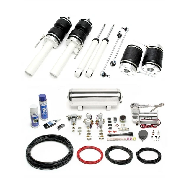 Ta technix Air Châssis + Compresseur Kit Argent pour Opel Astra J GTC OPC P. -j.