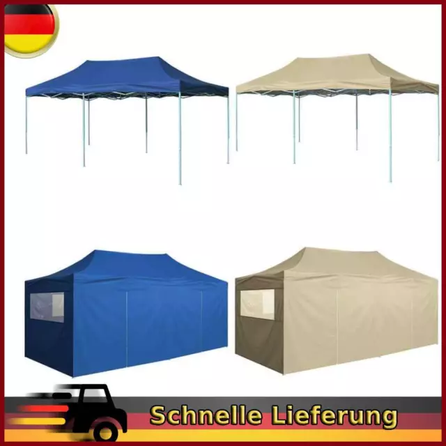 Faltzelt 3x6 m Gartenzelt Partyzelt Festzelt Pavillion mehrere Auswahl vidaXL