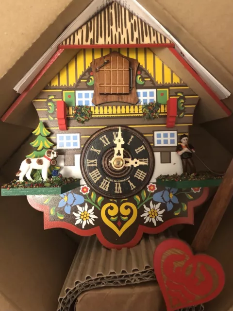 NEW Black Forest Chalet Cuckoo Clock- German