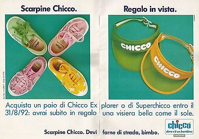Publicidad W5542 CHICCO Zapatos Explorer Publicidad 1984 