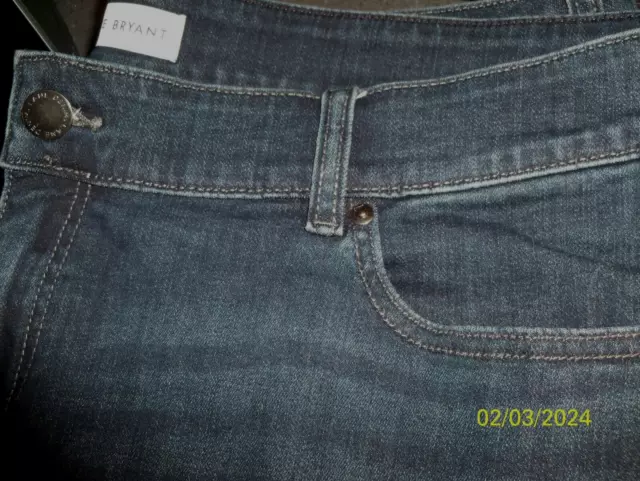 Lane Bryant Flex Magic Waistband 24 plus size Curvy Fit High Rise Straight Jeans