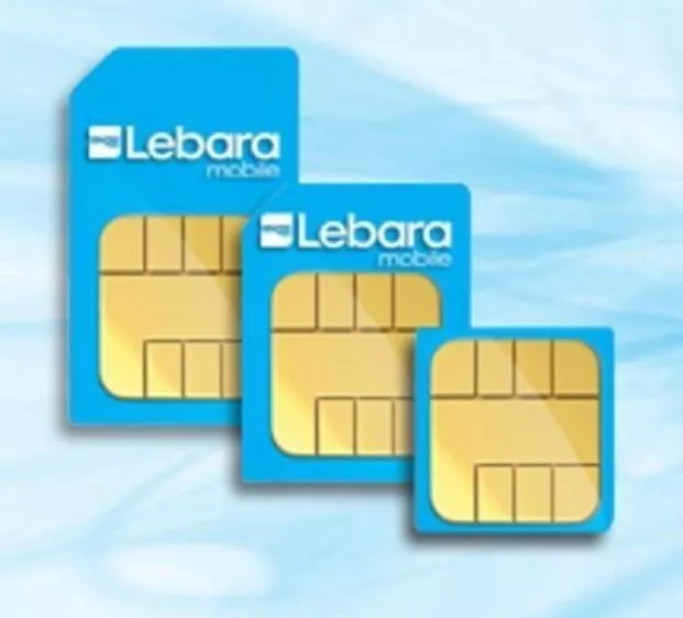 Sim Card Lebara Mobile Pay As You Go Trio X 3 (Tre Sim Card)