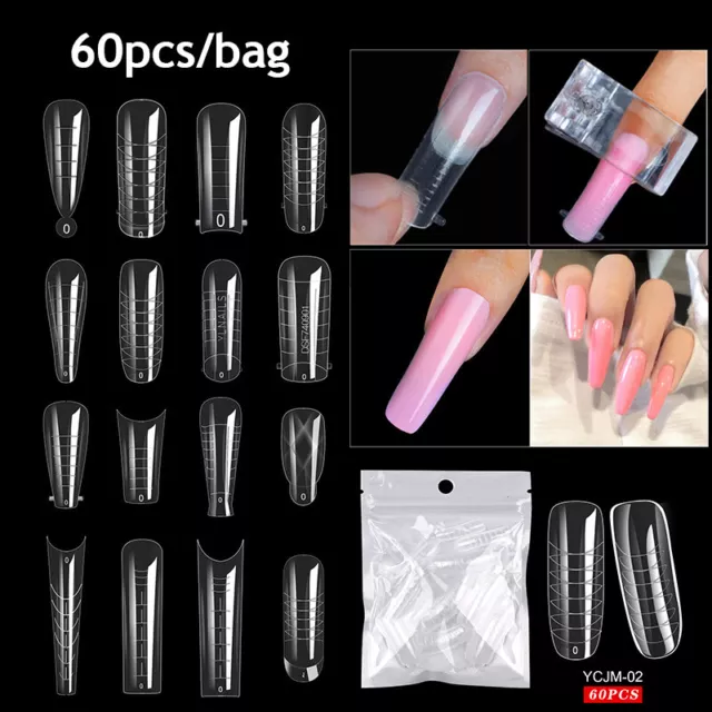 Schnelles Aufbauen Geformter Nagelspitzen Acrylnagel-Nagelverlängerungsform 丷