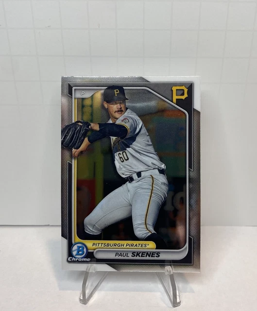 PAUL SKENES RC 2024 Bowman Chrome Prospects Base BCP125 ROOKIE MLB Pirates EUR 3,59 PicClick FR