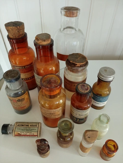 Lot De 10 Flacons à Parfum AVON Vintage - Taille 5 à 12 Cm, Vides Ou Pleins, Sans Boîte
