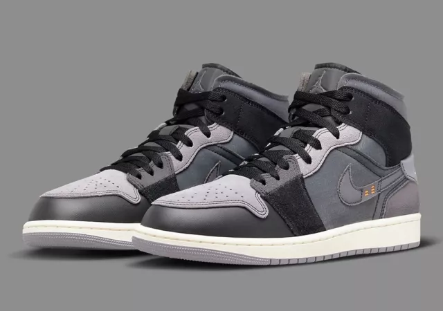 Nike Air Jordan 1 Mid SE Craft Inside Out nere [EU 42] [US 8.5] [DM9652-001] DS