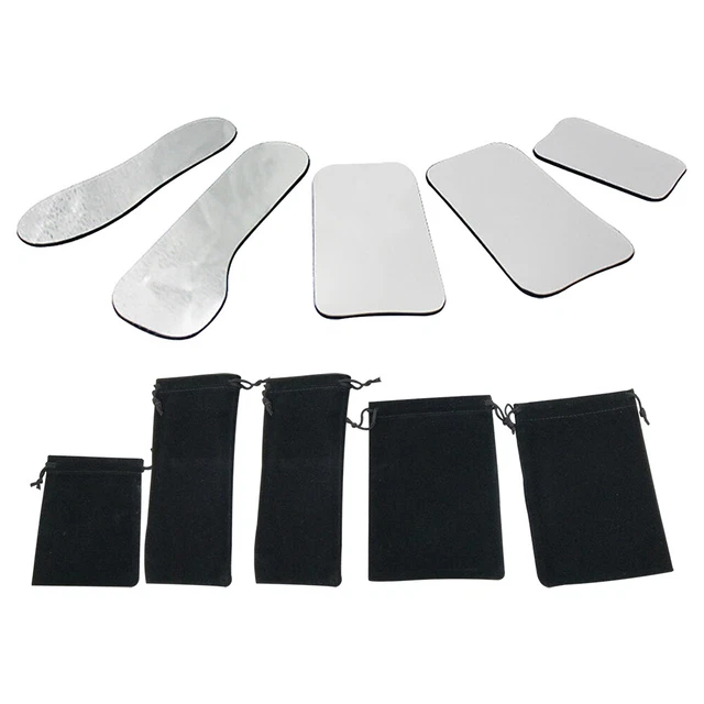 5pcs Orthodontic Mirror Double Side Home Intraoral Dental Reflector Simple Use
