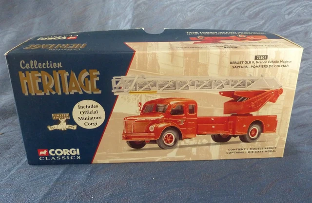BERLIET: A NOS 1:50 scale Corgi Berliet GLR8 Remorque Fruehauf Amora