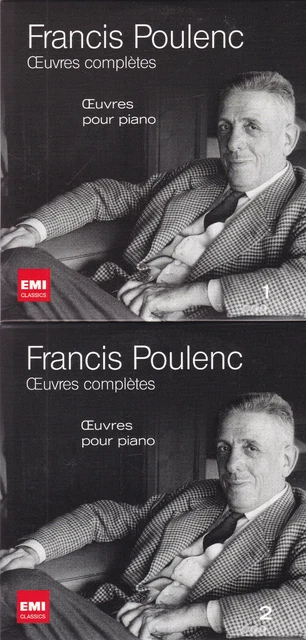 Francis Poulenc Œuvres complètes 20 CD Poulenc: Oeuvres Completes | Warner Classics