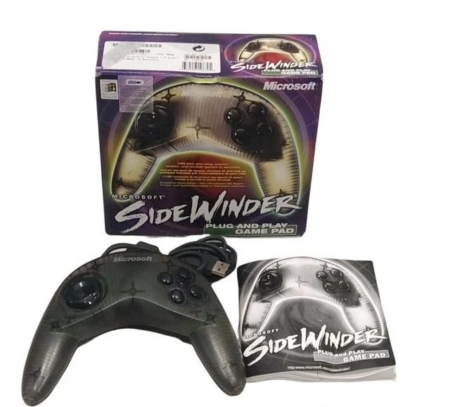 Microsoft Sidewinder Plug AND PLAY Gamepad Manette Originale USB Pour PC