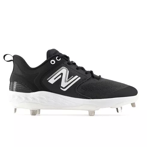 New Balance L3000V6 Fresh Foam Metal Cleats - Black for Baseball Softball