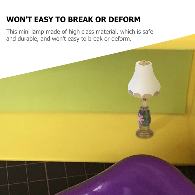 2 PCS DOLL House Lighting Dolls Lights Battery Operated Dollhouse Table