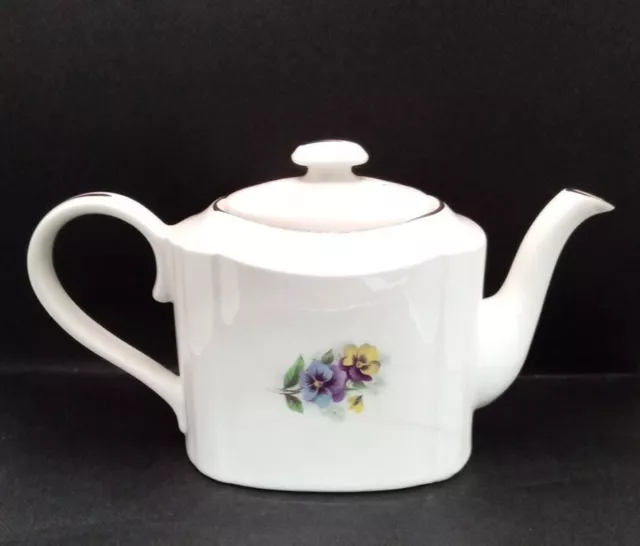 Vintage Arthur Wood Teapot Fine Staffordshire Ironstone 'Haddon' Pattern 3