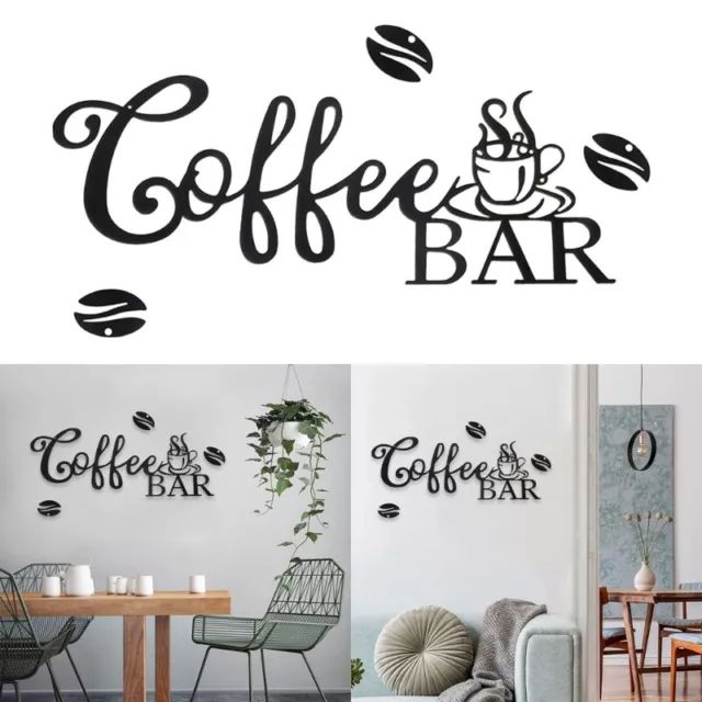 Metal Coffee-Bar Sign Wall Decor Coffee Signs for Coffee-Bar Decoration 2