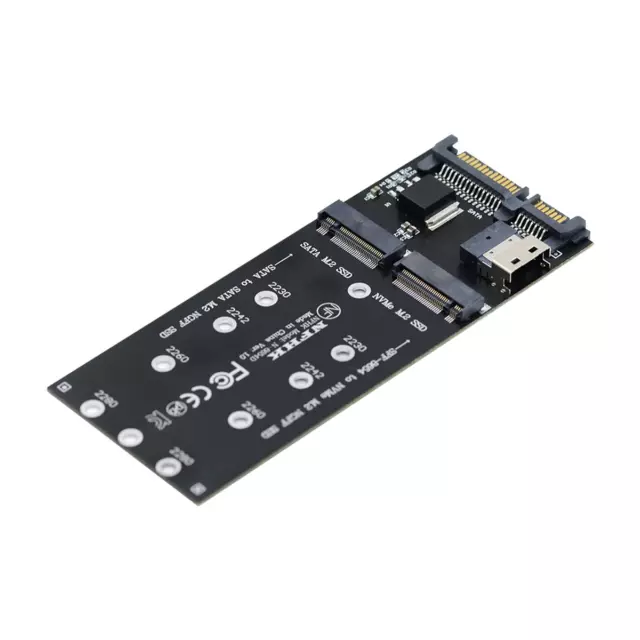 Cablecc SFF-8654 to U2 Kit NGFF M-Key to Slimline SAS NVME Pcie SSD SATA Adapter