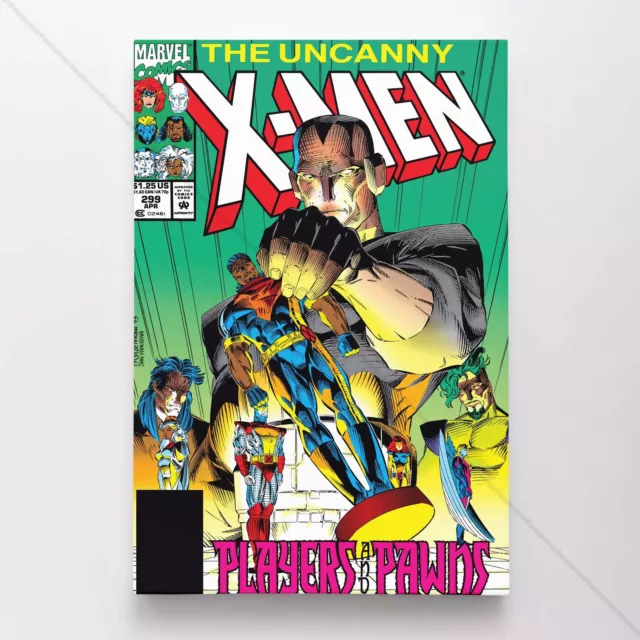 Uncanny X-Men Poster Canvas Vol 1 #299 Xmen Marvel Comic Book Art Print