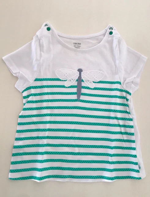 T-SHIRT MAGLIETTA NEONATI bambini baby 23 mesi 86 cm Okaidi