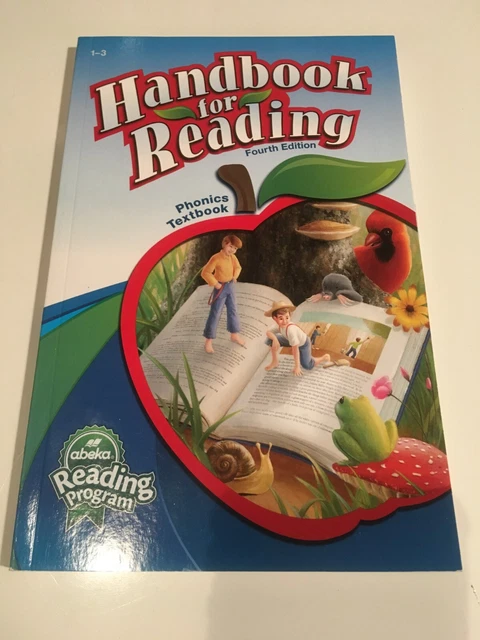 Abeka HANDBOOK FOR READING Reading program PHONICS TEXTBOOK grade 1 4th edition
