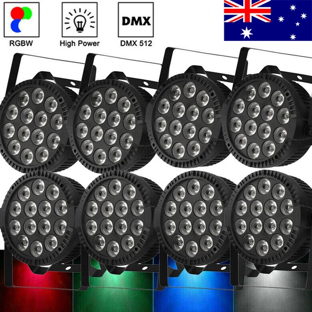 14LED 200W Par Light RGBW DMX Stage Effect Light Disco Party Club Uplight