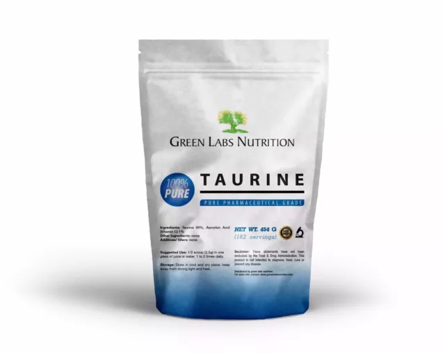 L-Taurine Taurine Pure Poudre Vegan, régénérante.