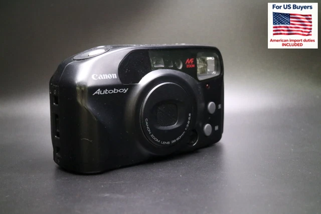 CANON AUTOBOY S Panorama Film Camera 38-115mm Zoom Lens Ai AF EUR