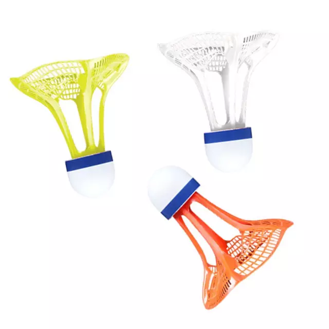 3x Windproof Badminton Stable Outdoors Badminton Shuttlecocks for Garden All