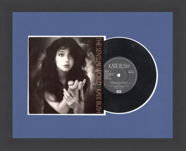Kate Bush - "The Sensual World" -  Framed Single - Original 1980