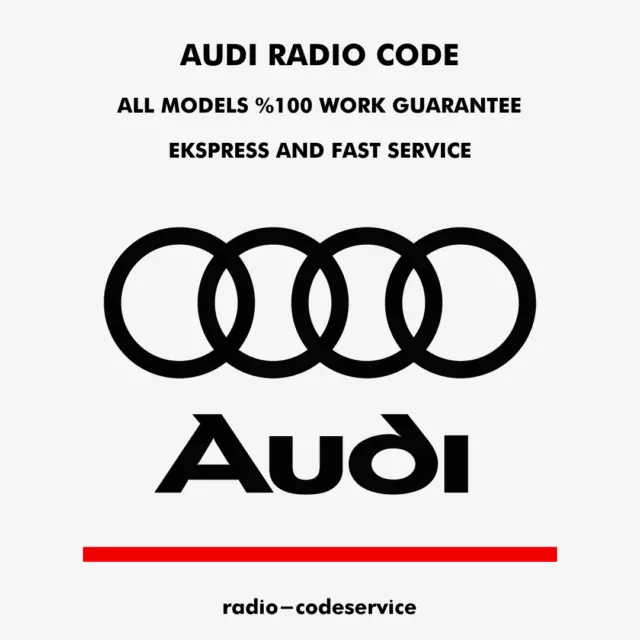 AUDI RADIO CODE - Pin Code Audi RNS-E Concert Blaupunkt Grundig Symphony Chorus